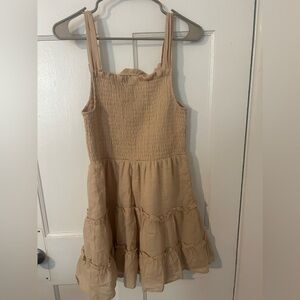 Tan Summer Dress